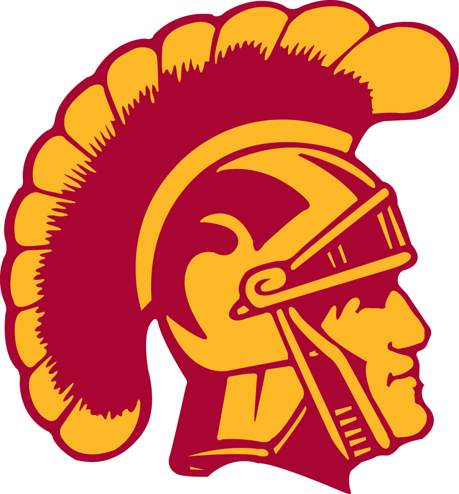 Southern California Trojans logos iron-ons